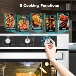 Thermomate 24" Stainless Steel Gas Wall Oven