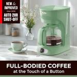 MÜELLERHOME 12-Cup Green Coffee Maker with Carafe