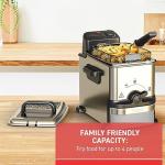 T-fal Compact Stainless Steel Deep Fryer 1.8L