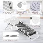Gramercy Adjustable Stainless Steel Mandoline Slicer with Gloves