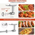 Stainless Steel Meat Grinder Attachment for KitchenAid