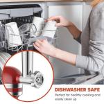 Stainless Steel Meat Grinder Attachment for KitchenAid