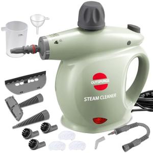 Outspurge Handheld Steam Cleaner with 13 Accessories