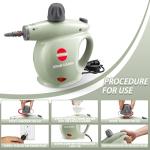 Outspurge Handheld Steam Cleaner with 13 Accessories