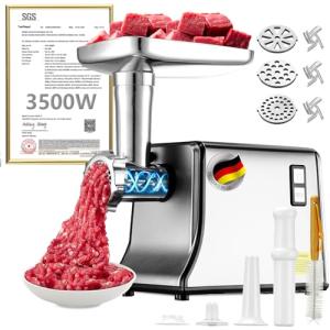 Powerful 3500W Electric Meat Grinder for Home Use