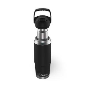 Flaskap FreePour 6oz Tumbler and 26oz Bottle