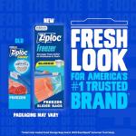 Ziploc Quart Freezer Slider Bags, 136 Count