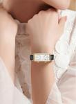 Gosasa Women's Vintage Dual Time Zone Watch