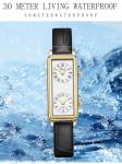 Gosasa Women's Vintage Dual Time Zone Watch