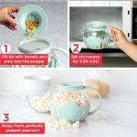 Ecolution 3-in-1 Microwave Popcorn Popper - Aqua