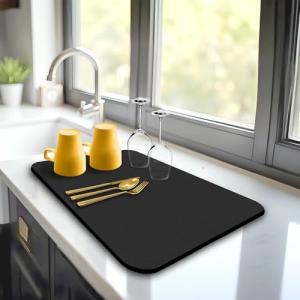 Super Absorbent Non-Slip Dish Drying Mat