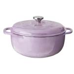 Lodge 6 Quart Lilac Enameled Cast Iron Dutch Oven