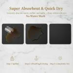 Super Absorbent Non-Slip Dish Drying Mat