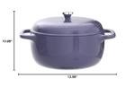 Lodge 6 Quart Lilac Enameled Cast Iron Dutch Oven