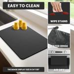 Super Absorbent Non-Slip Dish Drying Mat
