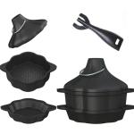 Aurionix 3-in-1 Pre-Seasoned Cast Iron Pan