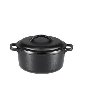 Amazon Basics 2-Quart Cast Iron Mini Dutch Oven