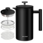 Secura 34 oz French Press Coffee Maker - Black