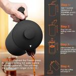 Secura 34 oz French Press Coffee Maker - Black