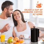 Secura 34 oz French Press Coffee Maker - Black