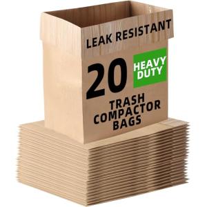 Calvana Heavy-Duty 20-Pack Kitchen Trash Bags