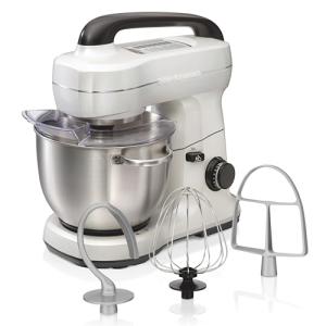 Hamilton Beach 4-Quart Electric Stand Mixer, 7 Speeds