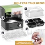 Annie & Mia Electric Egg Cooker, 8 Eggs Capacity