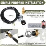 Portable 2 Burner Propane Gas Cooktop for Camping