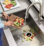 GE 1 HP Continuous Feed Garbage Disposer