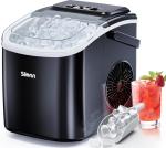 Compact Self-Cleaning Ice Maker for Home and Parties