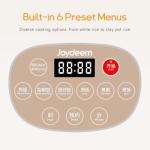 Joydeem 6-Cup Ceramic Rice Cooker, PFOA Free