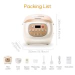 Joydeem 6-Cup Ceramic Rice Cooker, PFOA Free