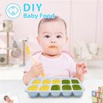 DOQAUS 4 Pack Silicone Ice Cube Trays