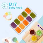 DOQAUS 4 Pack Silicone Ice Cube Trays