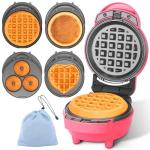4 in 1 Mini Waffle and Doughnut Maker Set