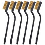 12-Piece Wire Brush Set for Rust and Slag