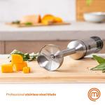 MasterChef Handheld Immersion Blender with Whisk & Frother