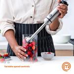 MasterChef Handheld Immersion Blender with Whisk & Frother