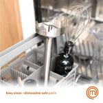 MasterChef Handheld Immersion Blender with Whisk & Frother