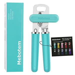 Mebotem Heavy Duty Manual Can Opener - Aqua Sky