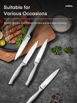 Aiheal Stainless Steel Steak Knife Set of 12
