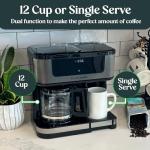Pantrymade 12-Cup Programmable Coffee Maker & Brewer