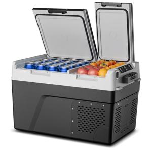 Feelfunn 12V 40QT Dual Zone Electric Cooler