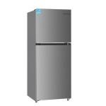 Upstreman 11.6 Cu.Ft. Stainless Steel Double Door Refrigerator