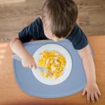 Set of 3 Non-Slip Silicone Placemats for Kids