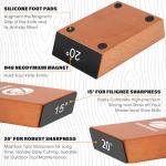 Kitchen Knife Sharpener Kit with Diamond and Ceramic Discs