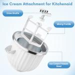 Ice Cream Maker Attachment for KitchenAid Mixers