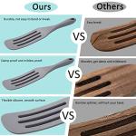 Silicone Spurtle Set for Cooking and Baking