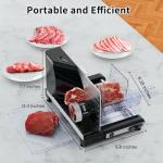 Home Meat Slicer - Adjustable Electric Food Cutter