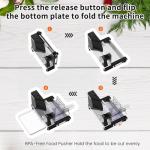 Home Meat Slicer - Adjustable Electric Food Cutter